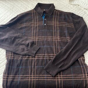 Designer wool sweater size L